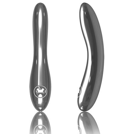 LELO Inez Edelstahlvibrator – 5 Stimulationsmodi, wiederaufladbar, premium Edelstahl für intensive Stimulation und Self-Love