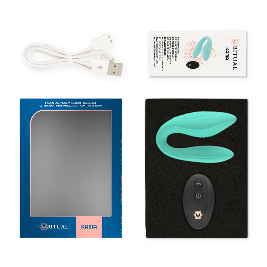 RITHUAL - KAMA FERNBEDIENUNG FÜR PAARE AQUA – Erotik-Zubehör Bild 7