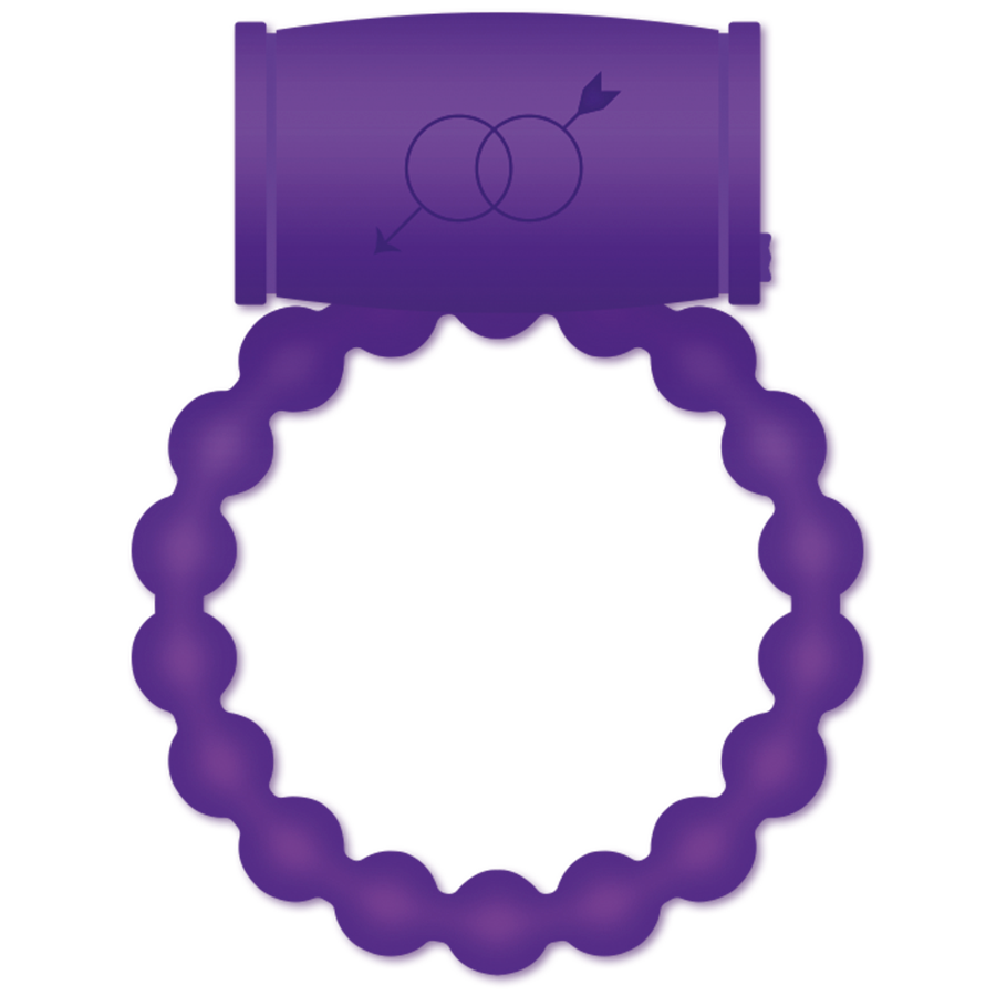 CASUAL LOVE - 25 PAAR-VIBRATORRING VIOLETT für intensive Stimulation und Self-Love
