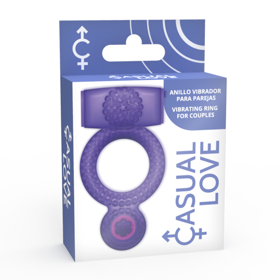 CASUAL LOVE - RING DOPPELTER GENUSS LILA RING – Erotik-Zubehör Bild 4