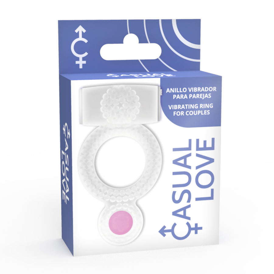 CASUAL LOVE - RING DOPPELTER GENUSS TRANSPARENTER RING – Erotik-Zubehör Bild 4
