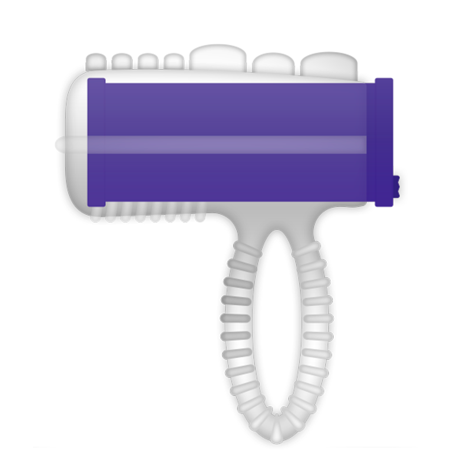 CASUAL LOVE - RING VIBRATOR LILAC TONGUE für intensive Stimulation und Self-Love