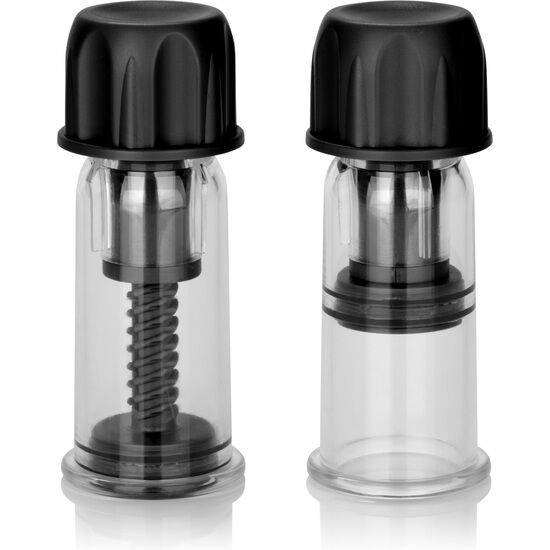 CALEXOTICS - VACCUM TWIST NIPPEL-SAUGNAPF SCHWARZ – Erotik-Zubehör Bild 1