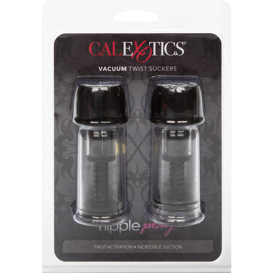 CALEXOTICS - VACCUM TWIST NIPPEL-SAUGNAPF SCHWARZ – Erotik-Zubehör Bild 2