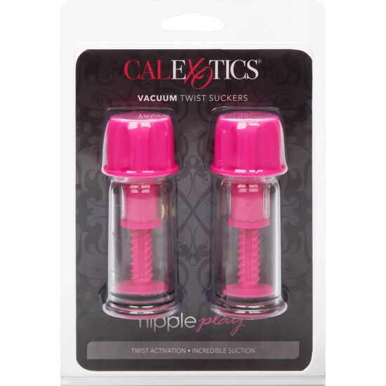 CALEXOTICS - VACCUM TWIST ROSA BRUSTSPITZEN-SAUGNAPF – Erotik-Zubehör Bild 2