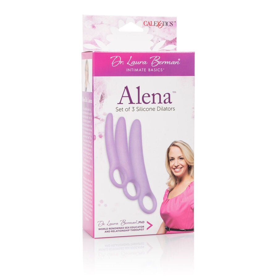 CALEXOTICS - DR. LAURA BERMAN ALENA SET MIT 3 SILIKON-DILATATOREN Detailansicht bei Secret Pulse