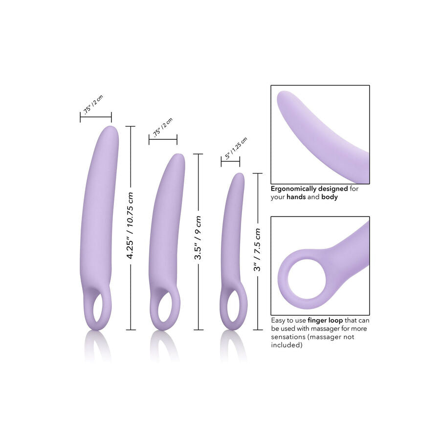 CALEXOTICS - DR. LAURA BERMAN ALENA SET MIT 3 SILIKON-DILATATOREN Set diskret online kaufen