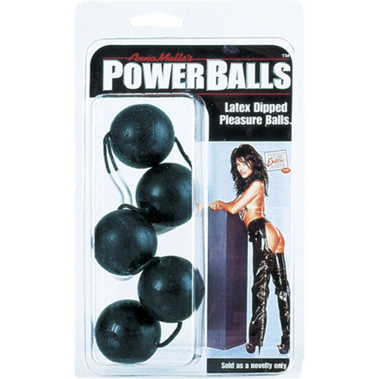 POWER BÄLLE ANAL / SCHWARZ Produktansicht und Details