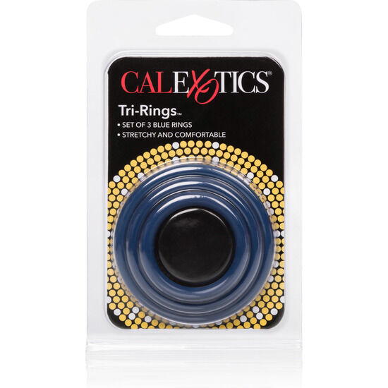 CALEXOTICS - TRI-RINGS BLAU – Erotik-Zubehör Bild 3