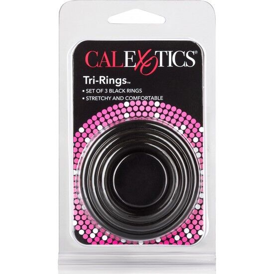 CALEXOTICS - TRI-RINGS SCHWARZ – Erotik-Zubehör Bild 2