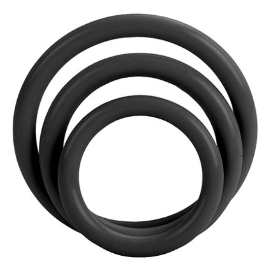 CALEXOTICS - TRI-RINGS SCHWARZ – Erotik-Zubehör Bild 1