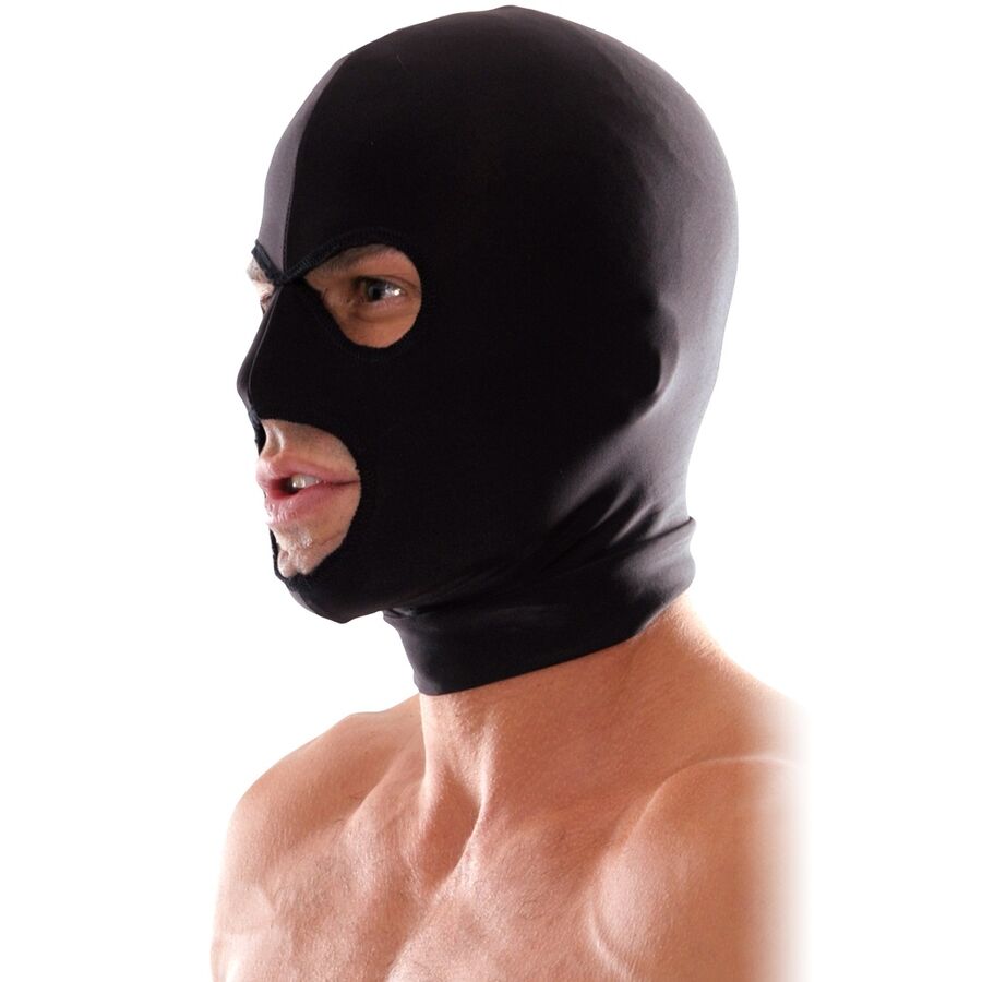 FETISH FANTASY SERIES - SPANDEX 3-LOCH-KAPUZE – BDSM-Maske Bild 1