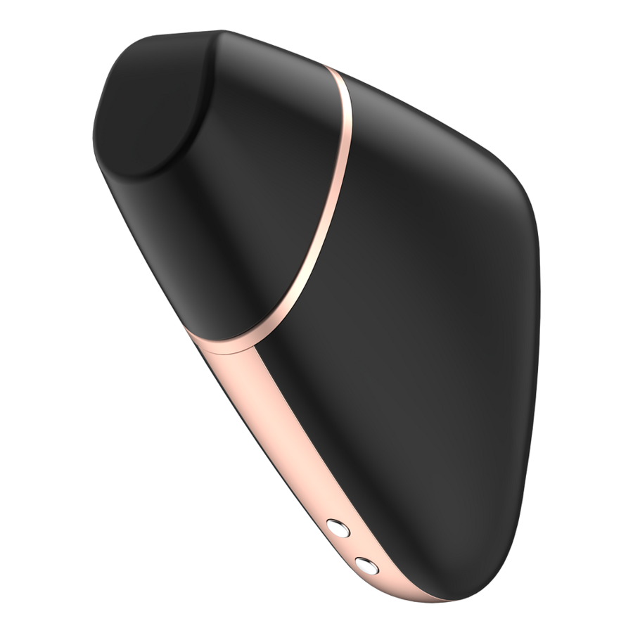SATISFYER - LOVE TRIANGLE STIMULATOR & VIBRATOR SCHWARZ für intensive Stimulation und Self-Love