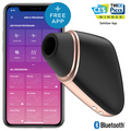 SATISFYER - LOVE TRIANGLE STIMULATOR & VIBRATOR SCHWARZ Klitorisstimulator diskret online kaufen