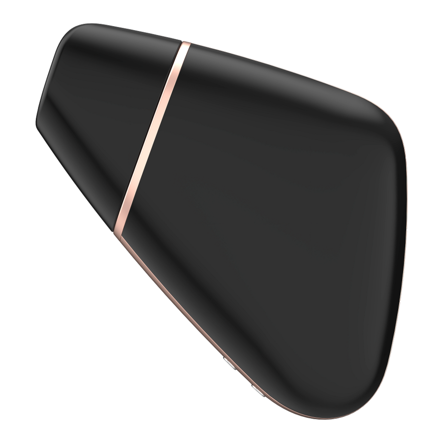 SATISFYER - LOVE TRIANGLE STIMULATOR & VIBRATOR SCHWARZ für intensive Stimulation und Self-Love