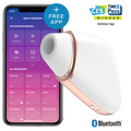 SATISFYER - LOVE TRIANGLE STIMULATOR & VIBRATOR WEISS Klitorisstimulator diskret online kaufen