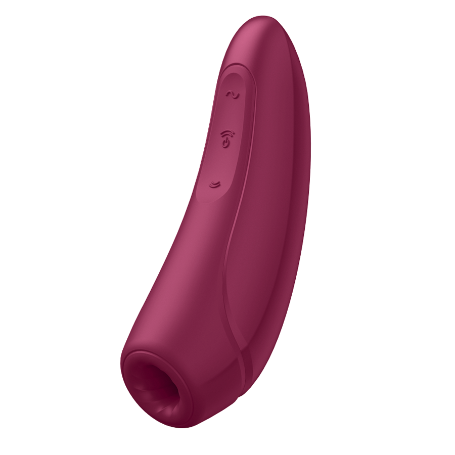 SATISFYER - CURVY 1 + ROT PINK hochwertiges Sextoy bei Secret Pulse