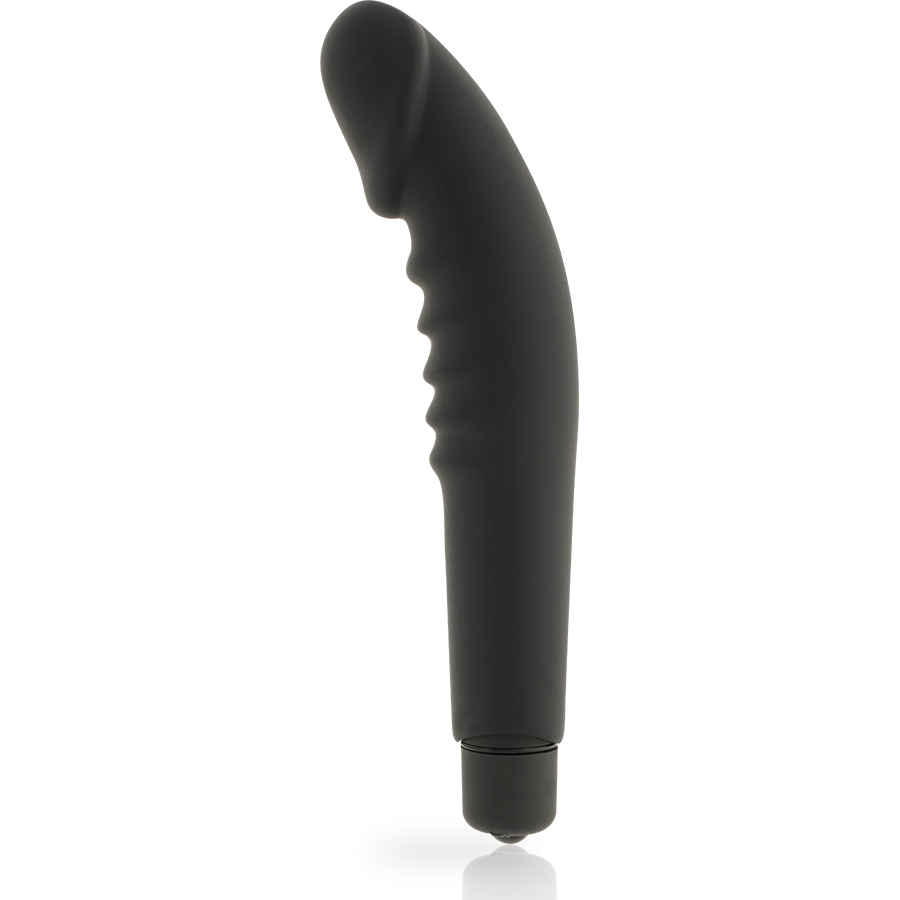 DOLCE VITA - REALISTIC PLEASURE SCHWARZES SILIKON – Erotik-Zubehör Bild 2