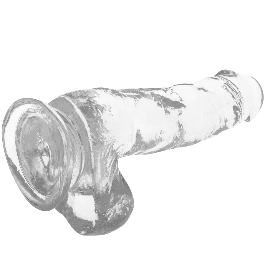 X RAY - KLARER HAHN MIT EIER 18.5 CM -O- 3.8 CM – Dildo Bild 3