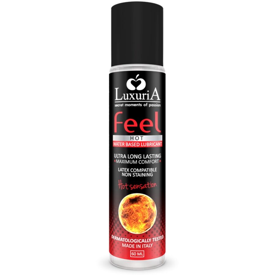 INTIMATELINE - LUXURIA FEEL HOT SENSATION SCHMIERMITTEL AUF WASSERBASIS 60 ML wasserbasiertes Gleitgel diskret online kaufen