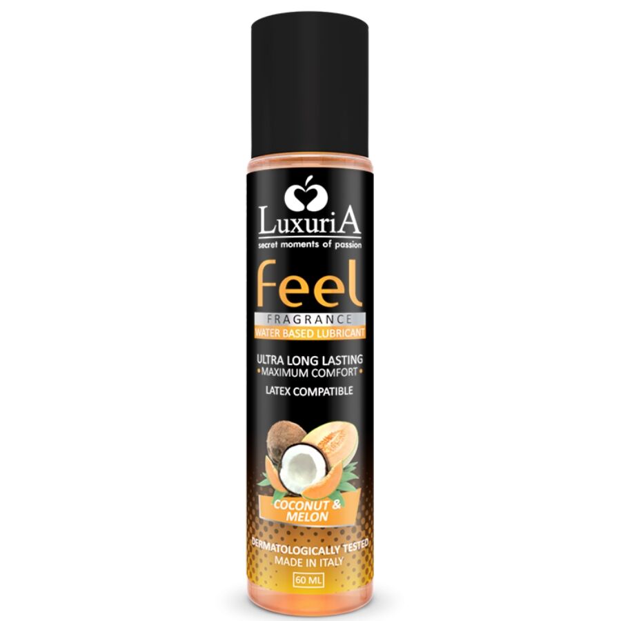 INTIMATELINE - LUXURIA FEEL SCHMIERMITTEL AUF WASSERBASIS AUF KOKOSNUSS UND MELONE 60 ML wasserbasiertes Gleitgel diskret online kaufen