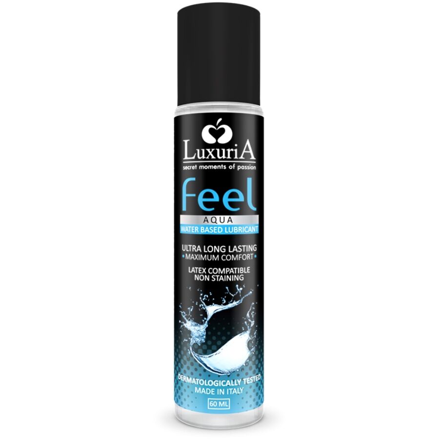 INTIMATELINE - LUXURIA FEEL AQUA SCHMIERMITTEL AUF WASSERBASIS 60 ML wasserbasiertes Gleitgel diskret online kaufen