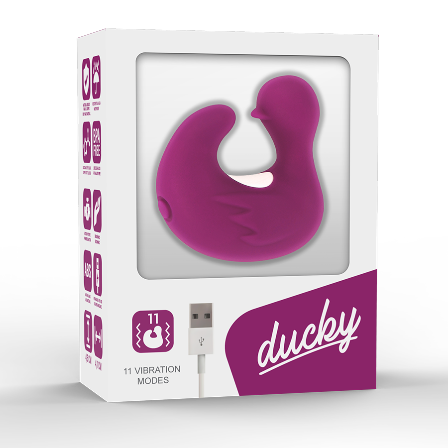 COVERME - DUCKYMANIA WIEDERAUFLADBARER SILIKON-STIMULIERENDER ENTENFUCHSCHH – Erotik-Zubehör Bild 7