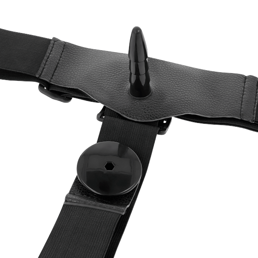 HARNESS ATTRACTION - HARRIS DOUBLE PENETRACI N MIT VIBRATION 18 CM -O- 3.5 CM – BDSM-Zubehör Bild 5