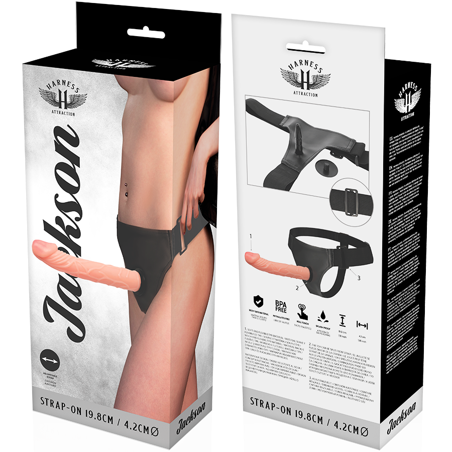HARNESS ATTRACTION - RNES JACKSON 19.8 CM -O- 4.2 CM – BDSM-Zubehör Bild 6