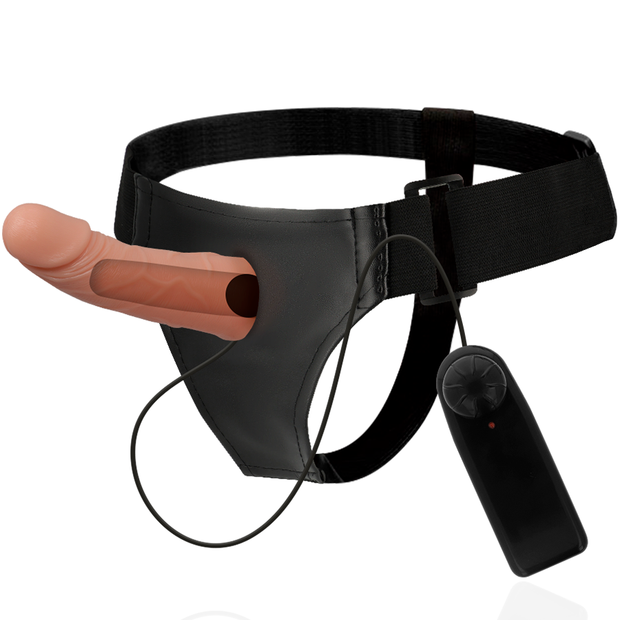 HARNESS ATTRACTION - RNES HOHLRAHMEN MIT VIBRATOR 15 CM -O- 5 CM Produktansicht und Details