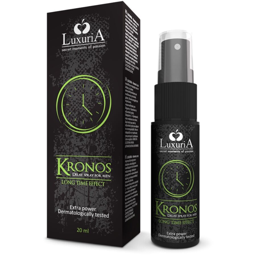 INTIMATELINE LUXURIA - KRONOS RETARDANT SPRAY DESENSITISIERENDE WIRKUNG 20 ML – Verzögerungsprodukt von INTIMATELINE LUXURIA