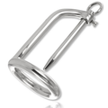 METAL HARD - VERSCHRAUBUNGSRING AUS MIT STECKER – Erotik-Zubehör Bild 1