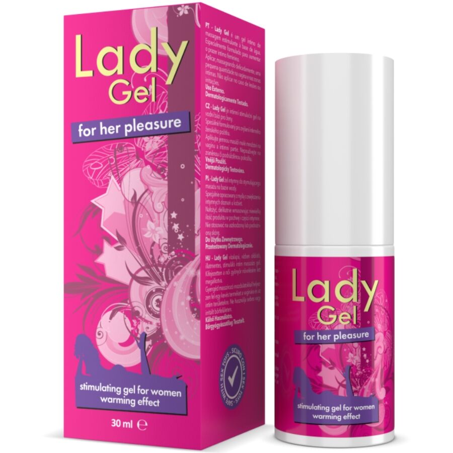 IntimateLine Lady Gel 30 ml – Stimulierendes Intimgel mit Wärmeeffekt für Frauen Stimulationsgel diskret online kaufen