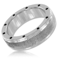 METAL HARD - METALLRING FÜR PENIS UND HODEN 55MM – Penisring Bild 1
