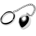 METAL HARD - COCKRING 40MM + KETTE MIT METALLKUGEL Penisring diskret online kaufen