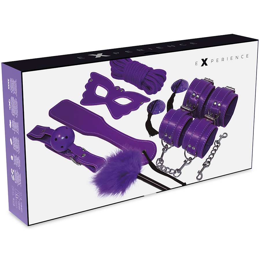 EXPERIENCE - BDSM-FETISCH-KIT LILA SERIE Detailansicht bei Secret Pulse