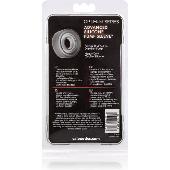CALEXOTICS - ADV SILIKON-PUMPENHÜLSE SCHWARZ bei Secret Pulse im Erotikshop