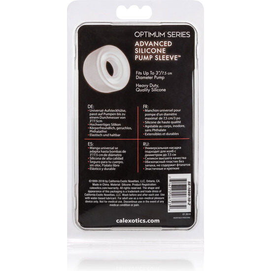 CALEXOTICS - ADV SILIKON-PUMPENHÜLSE TRANSPARENT für sinnliche und diskrete Momente