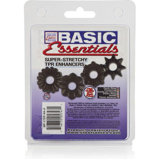 CALEXOTICS - BASIC ESSENTIALS 4ER-PACK – Erotik-Zubehör Bild 3