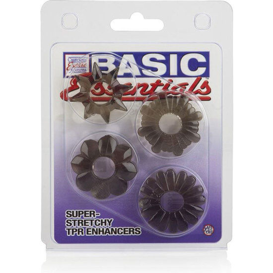 CALEXOTICS - BASIC ESSENTIALS 4ER-PACK – Erotik-Zubehör Bild 4
