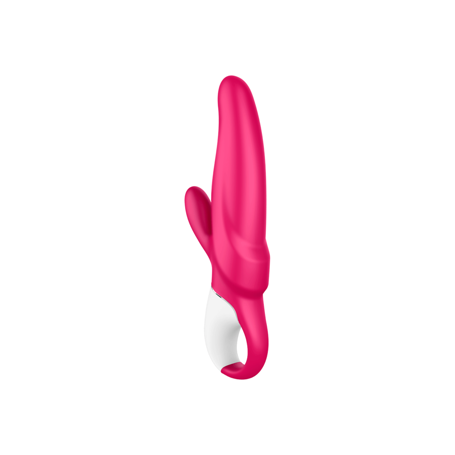 Satisfyer Vibe Mr Rabbit – Doppelmotor, 12 Vibrationsprogramme, wiederaufladbar, wasserdicht für sinnliche Momente allein oder zu zweit