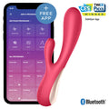 SATISFYER Mono Flex Rot – App-kompatibler Vibrator, Silikon & ABS, USB wiederaufladbar Klitorisstimulator diskret online kaufen