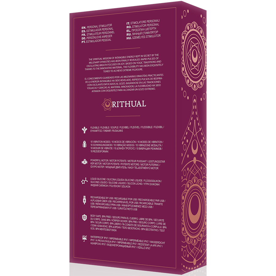 RITHUAL - ORCHID WIEDERAUFLADBARER G-PUNKT KRIYA RITUALSTIMULATOR hochwertiges Sextoy bei Secret Pulse
