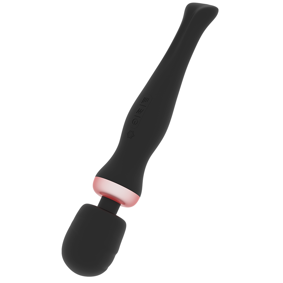 RITHUAL - LEISTUNGSSTARKER WIEDERAUFLADBARER AKASHA - WAND 2.0 SCHWARZ – Vibratorstab Bild 7