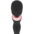 RITHUAL - LEISTUNGSSTARKER WIEDERAUFLADBARER AKASHA - WAND 2.0 SCHWARZ – Vibratorstab Bild 1