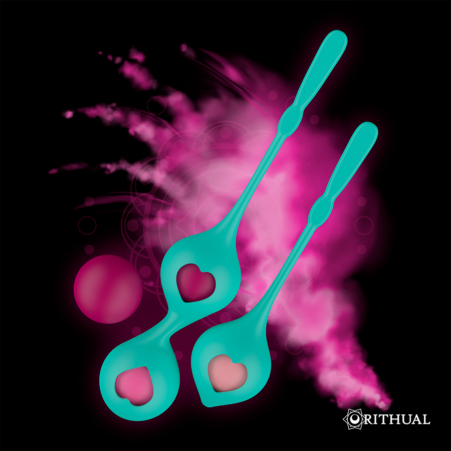 RITHUAL - DEVA AQUA GREEN RITUAL-SET FÜR DAS BECKENBODENTRAINING Detailansicht bei Secret Pulse