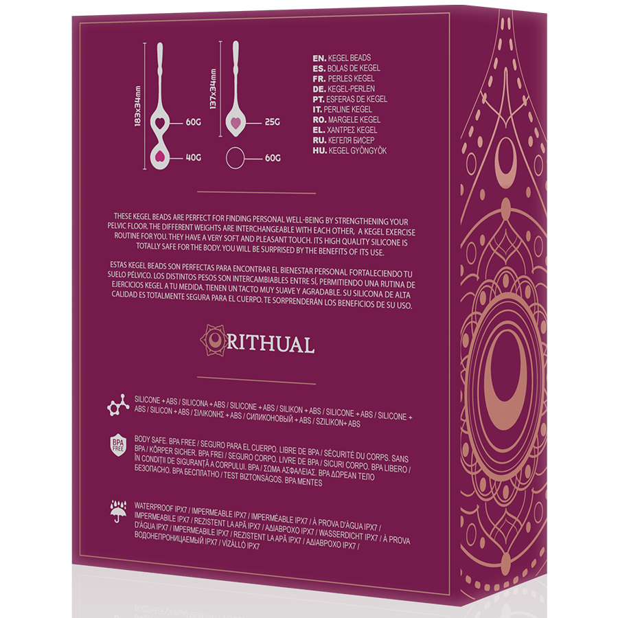 RITHUAL - Orchideen-Becken-Trainings Deva-Set für sinnliche Momente