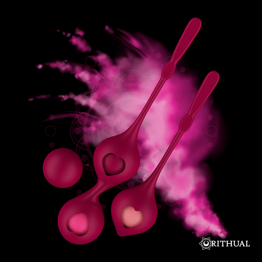 RITHUAL - Orchideen-Becken-Trainings Deva-Set Detailansicht bei Secret Pulse