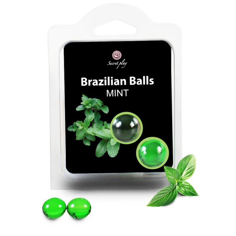 SECRETPLAY - 2 BRASILIANISCHE KUGELN MINT – Liebeskugeln von SECRETPLAY