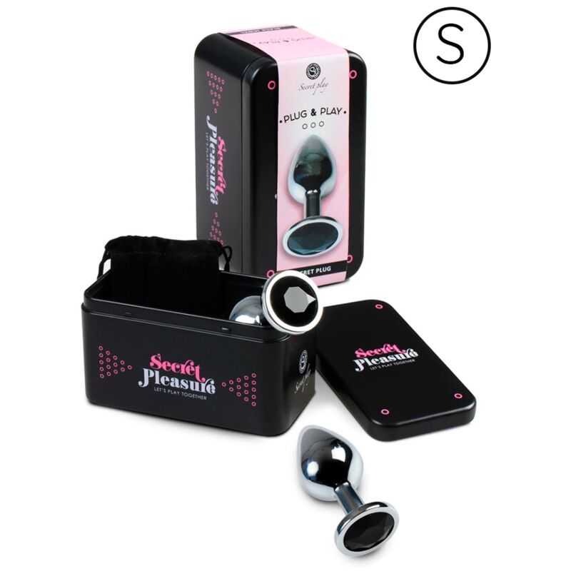 SECRETPLAY - ANALPLUG SCHWARZ S Produktansicht und Details